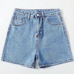 SHEIN Light Blue Jean Shorts